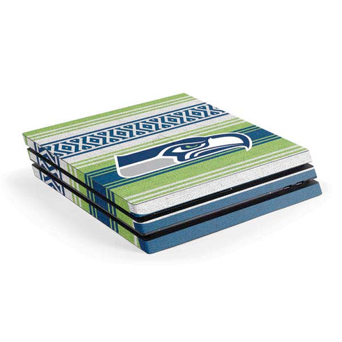 NFL Seattle Seahawks Trailblazer PS4 Pro Console Skin